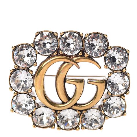 double g's gucci|gucci double g brooch.